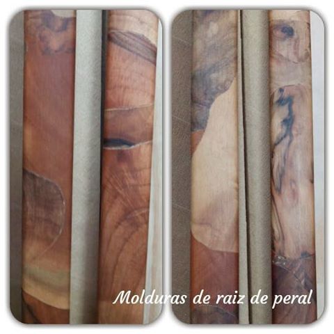 Hemos rescatado del #taller estas #molduras  de #madera chapada en #raiz de #peral para hacer un #marcoamedida muy especial#arte #artesania #decoración #calidad #barcelona #fortpienc  #igersbarcelona