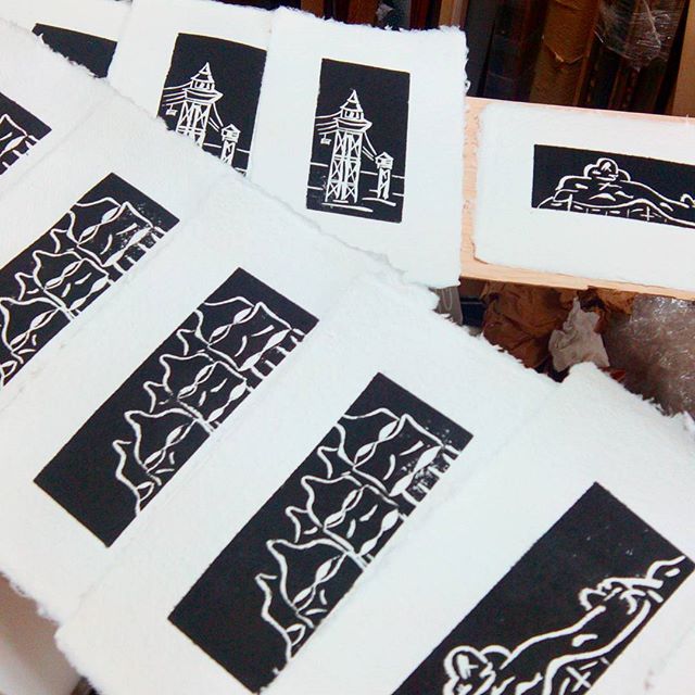 Grabados sobre Gaudí