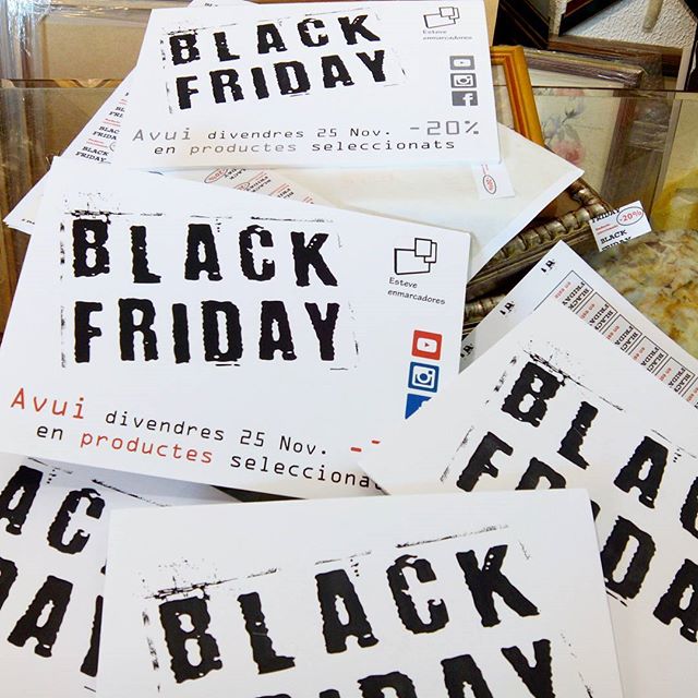 Black Friday y cuadros