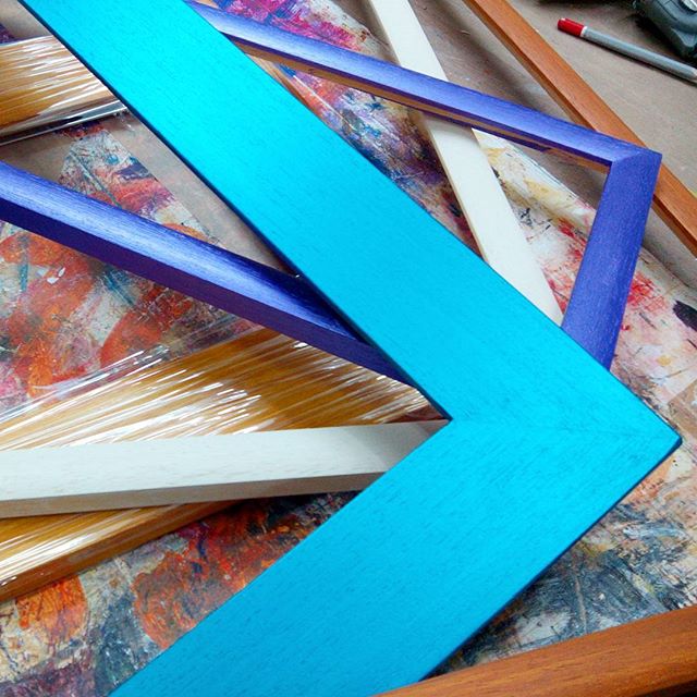 Marcos decorados a mano