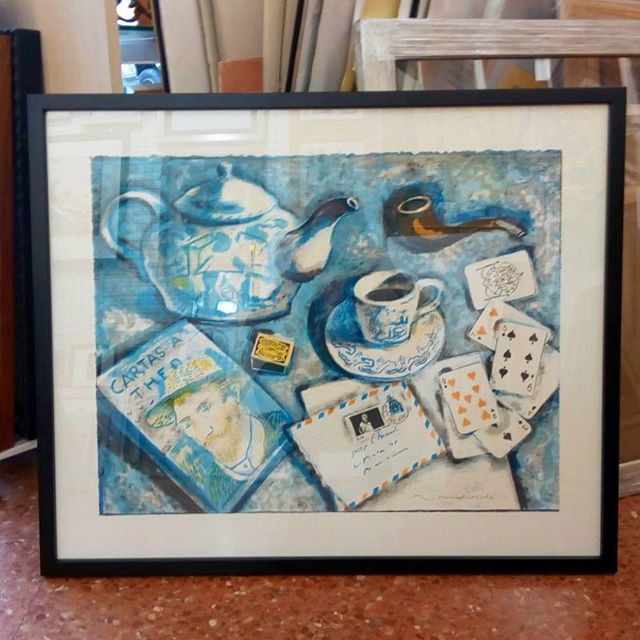 Serigrafía de Ramón Moscardó