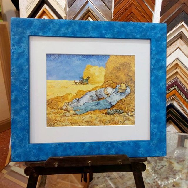 Marco a medida decorado artesano