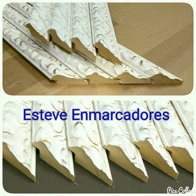 Molduras decapadas listas para ensamblar