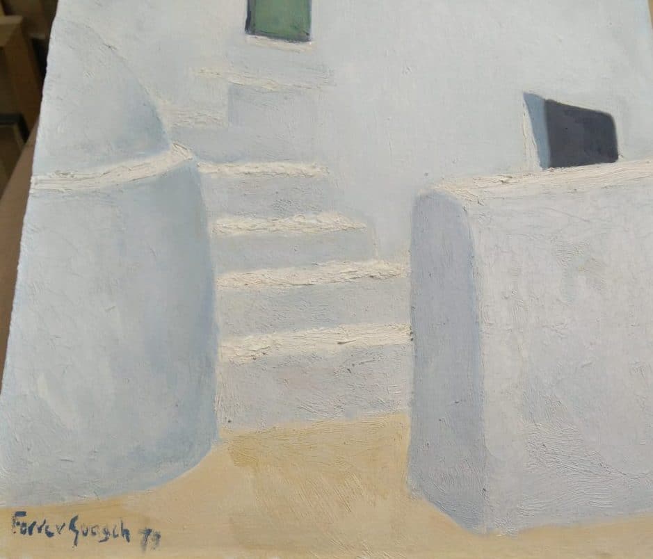 Ferrer Guasch. Pintor de blancos y texturas