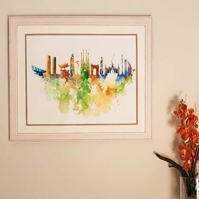 Marcos para acuarelas