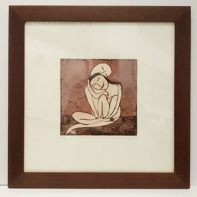 Grabados de Marina Anaya enmarcados