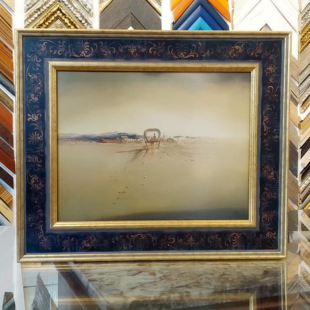 Lámina de Dalí con marco directo