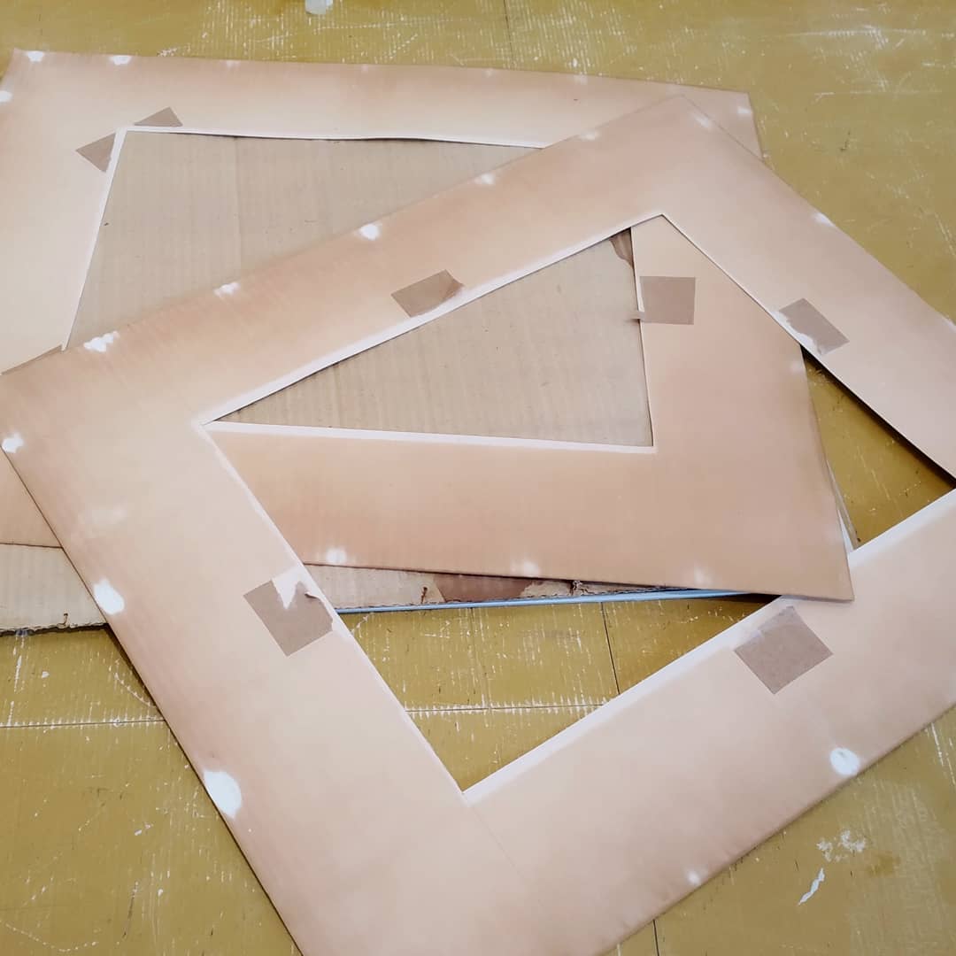 Cartón de trasera ácido