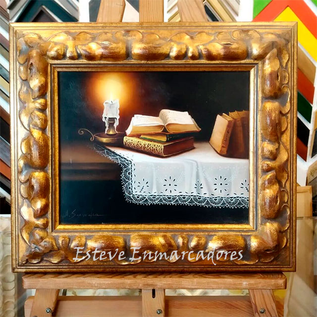 Pintura al óleo sobre tela