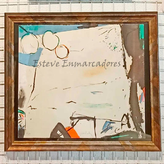 Lito de Gerard Sala con marco