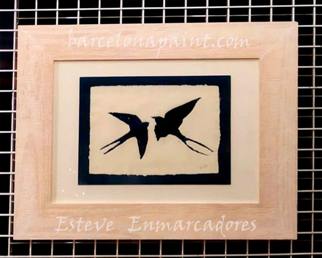 Cómo enmarcar grabados