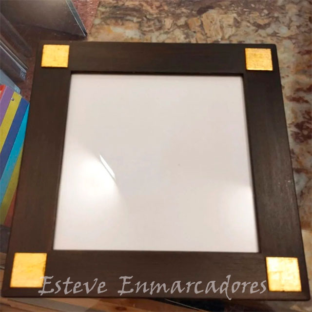 Pan de oro en los cuarterones