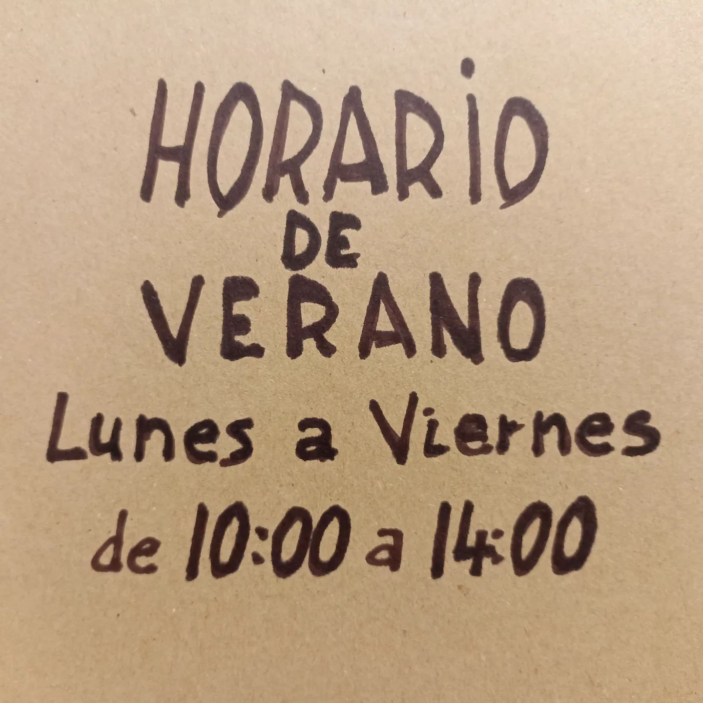 Horario de verano de atención al público