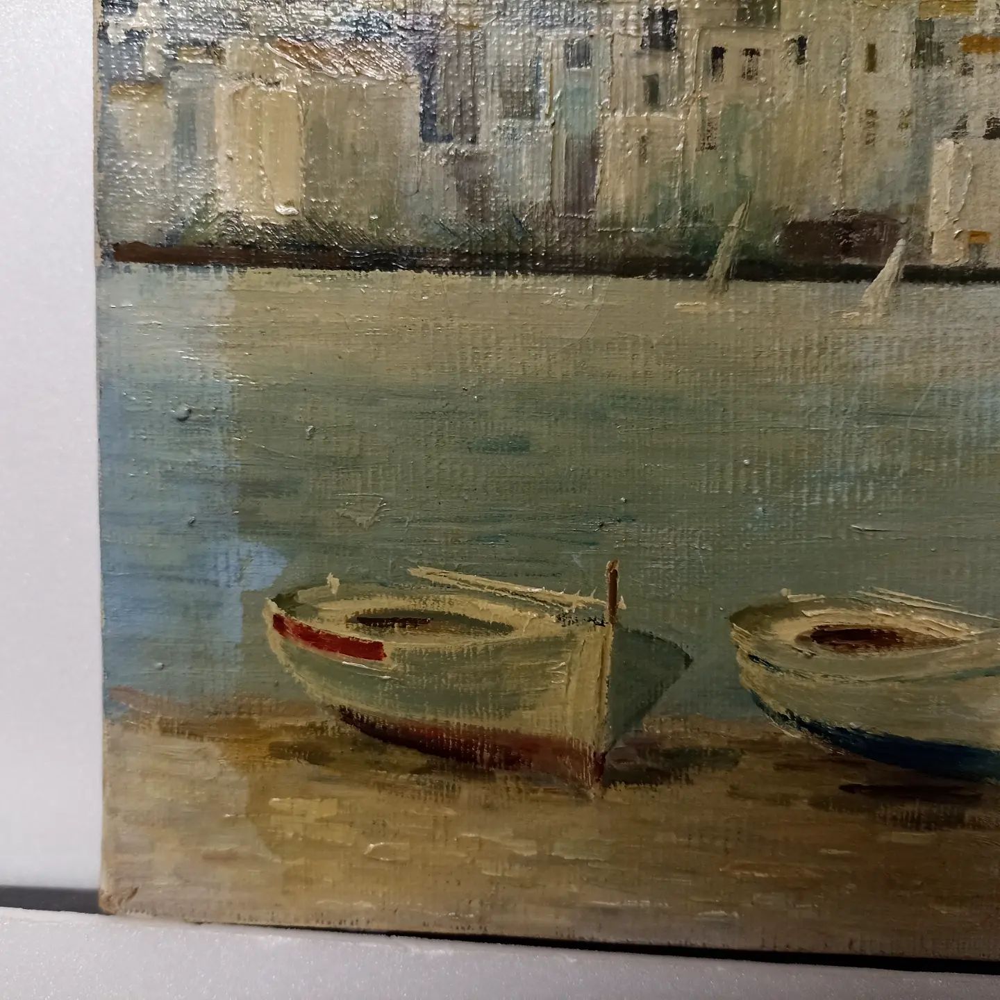 Barniz para óleo oxidado