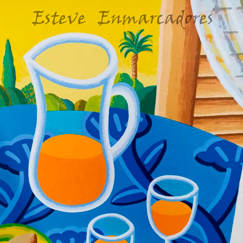 Detalle litografía de Stanton