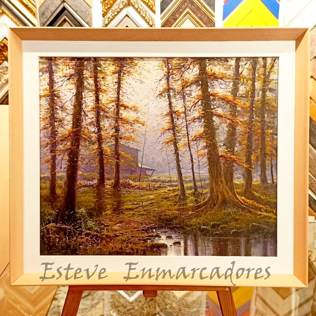 Pintura al óleo de Torres Hechandi