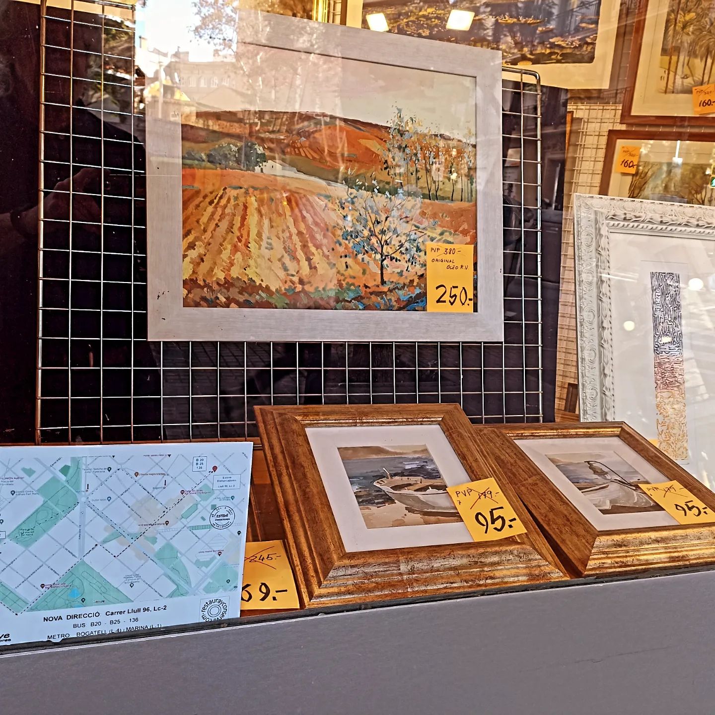 Liquidamos cuadros de exposición