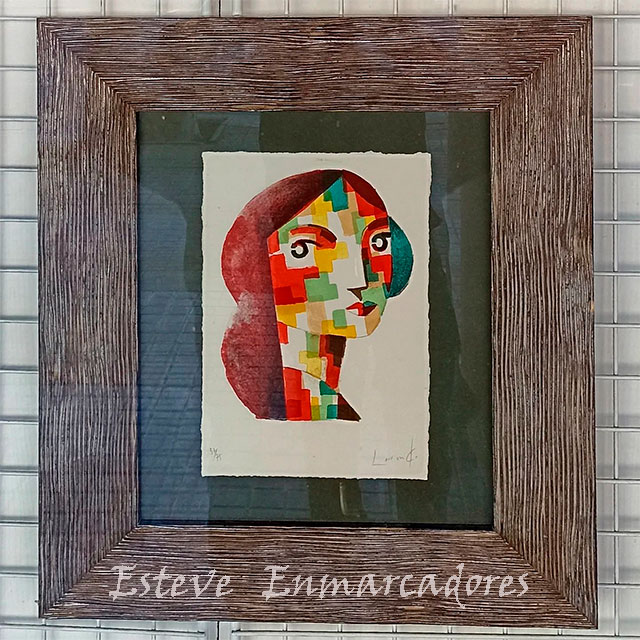 Litografía Didier Lourenço Brooklyn