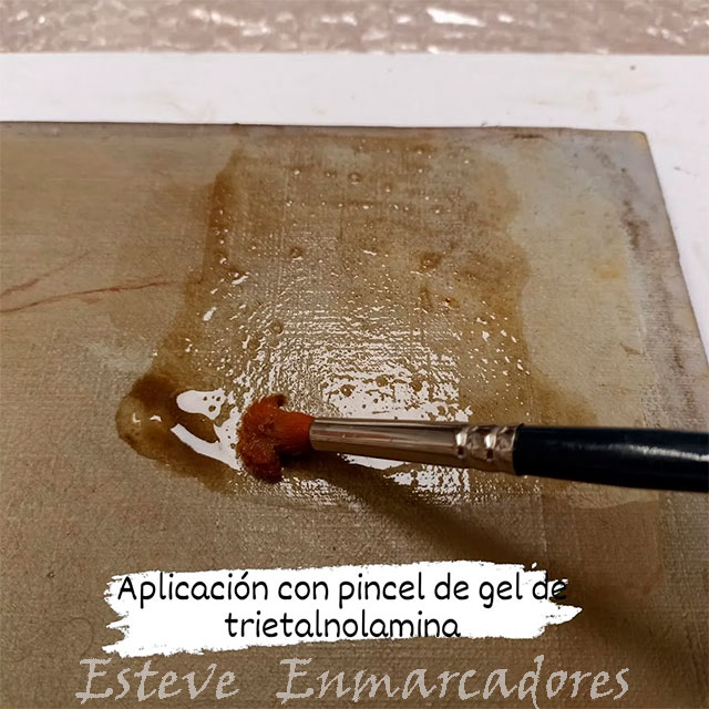 Cata de limpieza a óleo