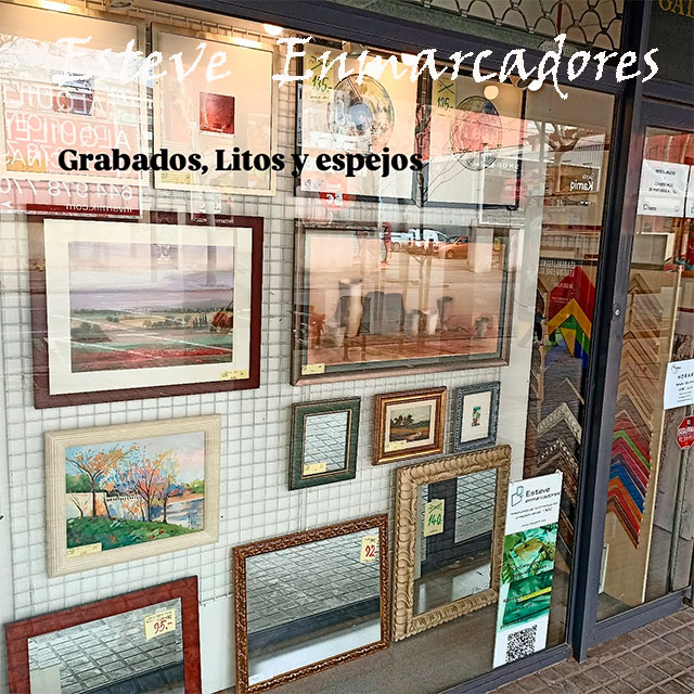 Grabados Litos y espejos