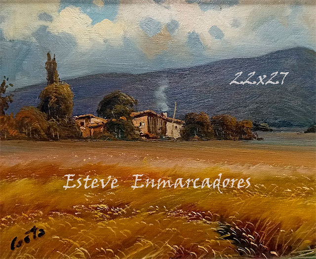 OUTLET óleo 22x27 Costa - Esteve Enmarcadores OUTLET óleo 22x27 Costa - Esteve Enmarcadores