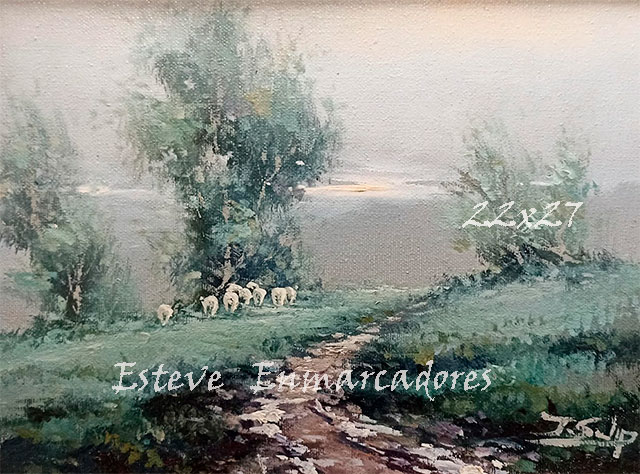 OUTLET óleo 22x27 J Salip - Esteve Enmarcadores OUTLET óleo 22x27 J Salip - Esteve Enmarcadores